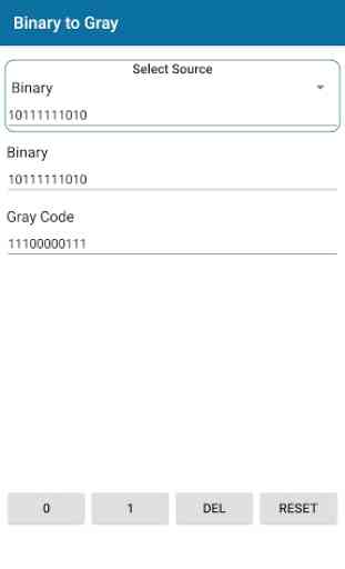 Binary to Gray 1