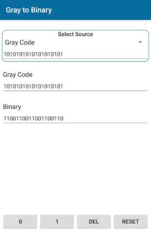 Binary to Gray 2