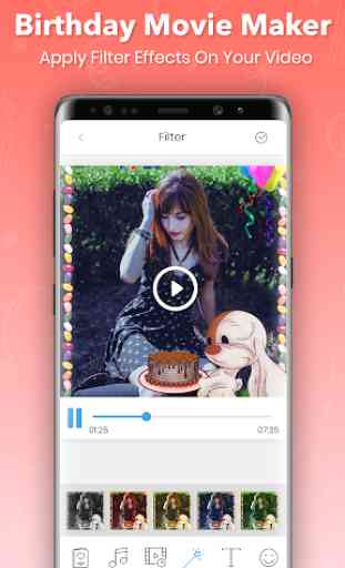 Birthday Video Maker with Music 4