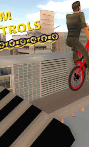 BMX RoofTop Bicycle Tricks 3