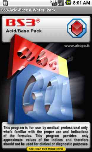 BS3 Acid-Base & Water Pack 1