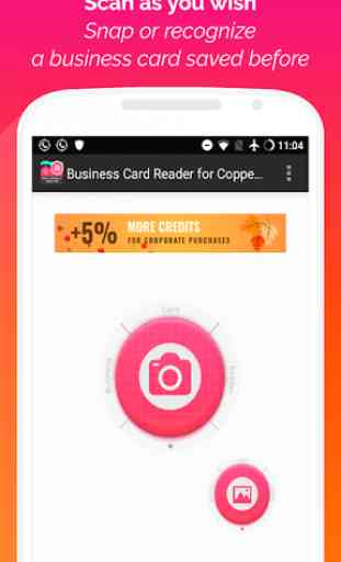 Business Card Reader for Copper CRM 4