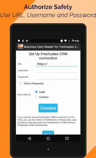Business Card Reader for Freshsales CRM 2