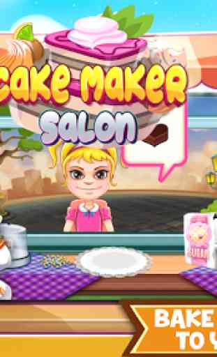 Cake Maker Salon: Bakery Story 3