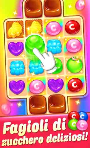 Candy Smash - 2020 Match 3 Puzzle Gioco gratis 4