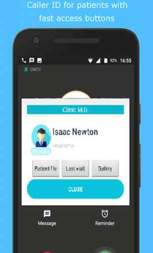ClinicMD: Patients, Visits, Incom call patient ID 2