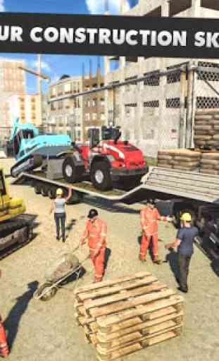 Costruzione Bulldozer excavator Simulatore 2019 2