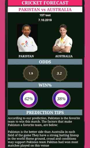 cricket forecast ( prediction, BBL ,BPL, IPL,PSL ) 1