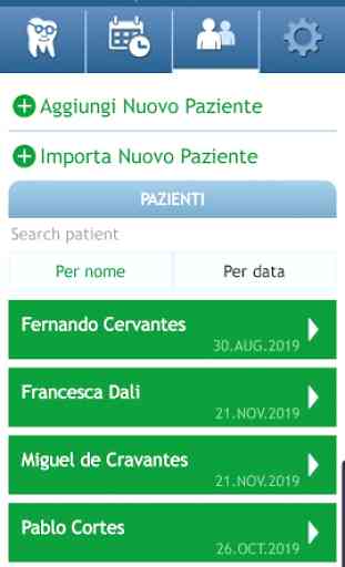 Dentist Manager: App per la gestione dei pazienti 3