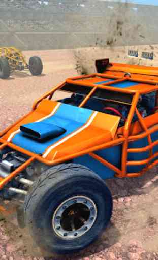 Dune Buggy Car Crash Stunts : Demolition Derby 3