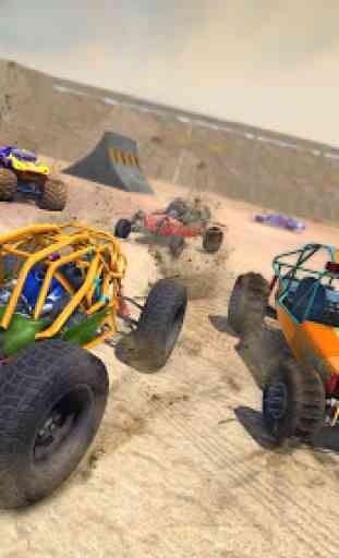 Dune Buggy Car Crash Stunts : Demolition Derby 4