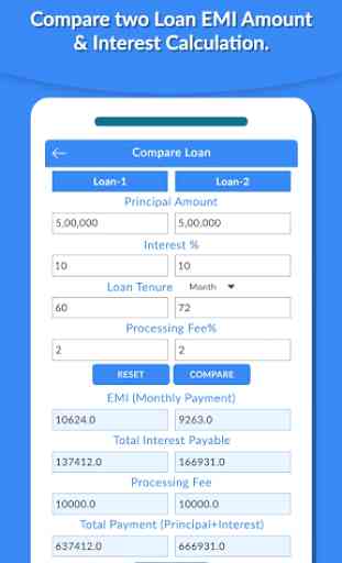 EMI Calculator - Home Loan & Finance Planner 4