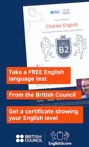EnglishScore: test inglese gratis British Council 1