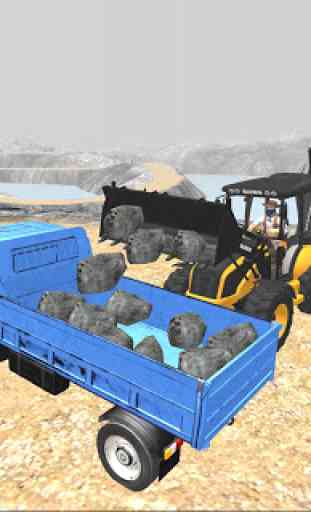 Escavatore simulatore 3D - costruzione 1