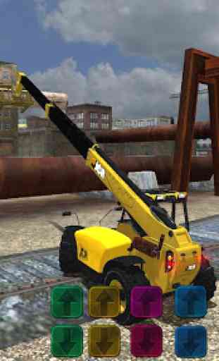 Escavatore simulatore terna caricatore dozer gioco 3
