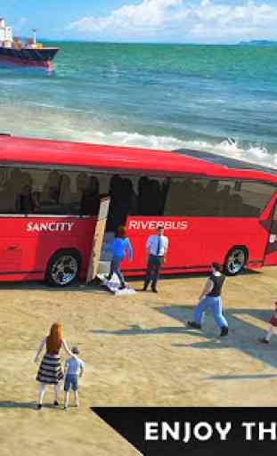 Fiume autobus servizi città turista bus simulatore 1