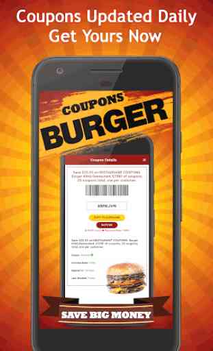 Food Coupons for Burger King - Hot Discounts  3