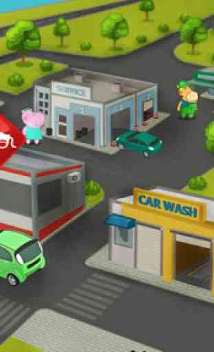 Garage per bambini lavaggio auto per bambini 3