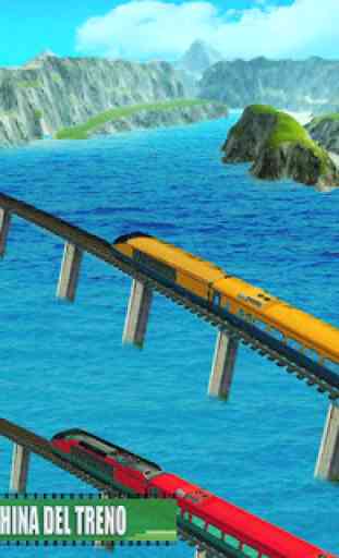 Giochi di treni 3D 2019: giochi reali sott'acqua 3