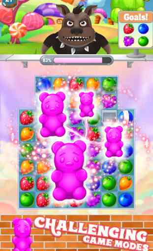 gioco candy game - Candy Bears 1