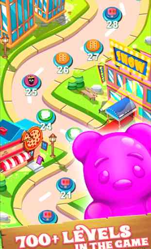 gioco candy game - Candy Bears 4