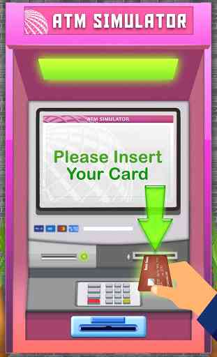 Gioco per bambini di Virtual ATM Simulator Bank 3