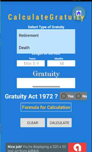 Gratuity Pension Calculator 4