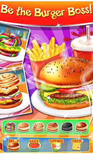 Happy Kids Meal Maker - Burger Cooking Game 1
