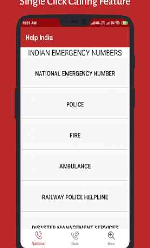 Help India - Emergency Phone Number App 4