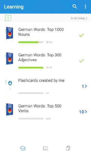 Impara il tedesco - Voc App 1