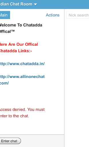 Indian Chatroom - Chat Room 1