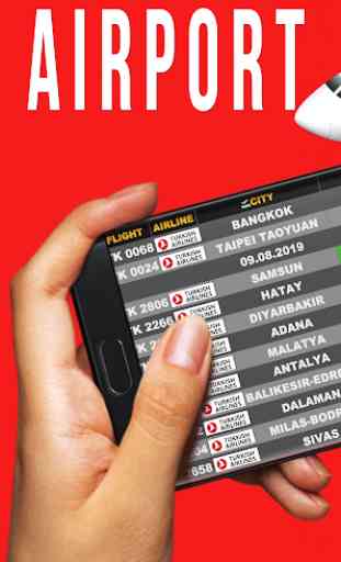 Istanbul New Airport App - Timetable application 2