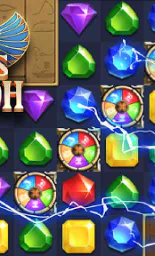 Jewels Pharaoh : Puzzle Match 3 1