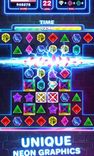 Jewels Quest 2 - Sci-Fi Match 3 Puzzle 1