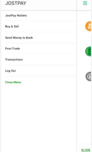 JOSTPAY - 3in1 Wallet | BTC, BCH & LTC 3