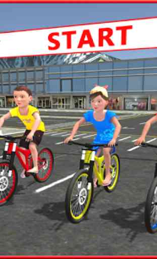 Kids Bicycle Rider Street Race 1