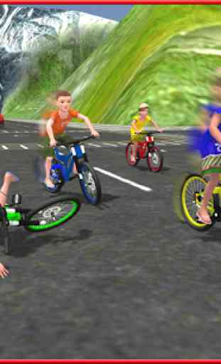 Kids Bicycle Rider Street Race 4