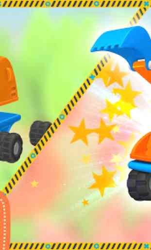 Leo il camion e le auto:Giochi educativi per bimbi 1