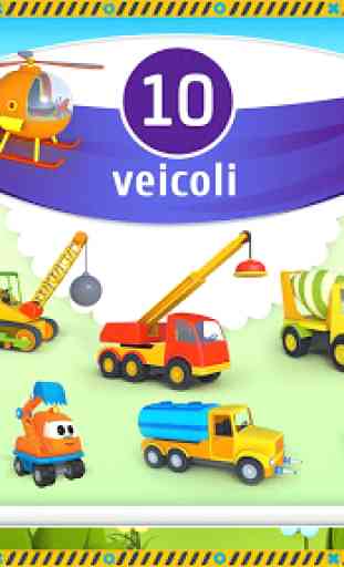 Leo il camion e le auto:Giochi educativi per bimbi 2