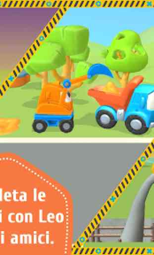 Leo il camion e le auto:Giochi educativi per bimbi 3