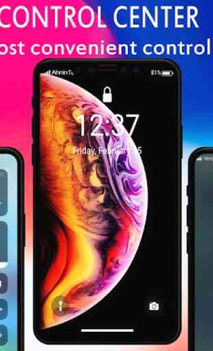 Lock Screen Phone X & 8 Style IOS 11- Best Applock 2