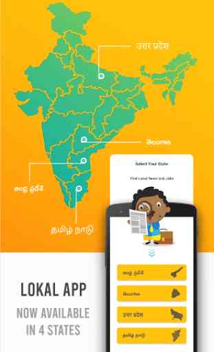 Lokal App - Telugu, Tamil & Hindi Local News, Jobs 1