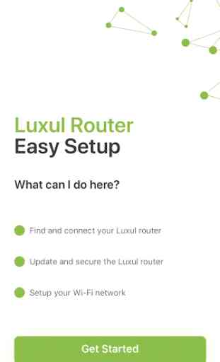 Luxul Easy Setup App 1