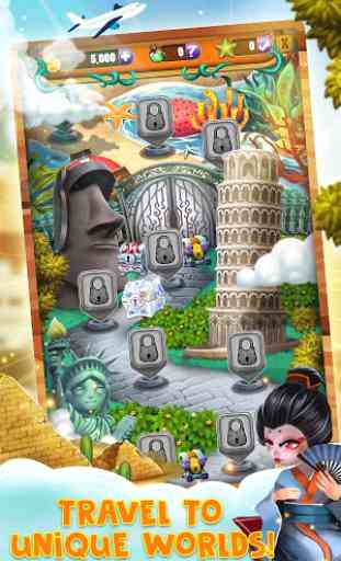 Match 3 World Adventure - City Quest 1