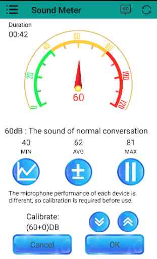 Misuratore di decibel | Rilevatore di rumore 3