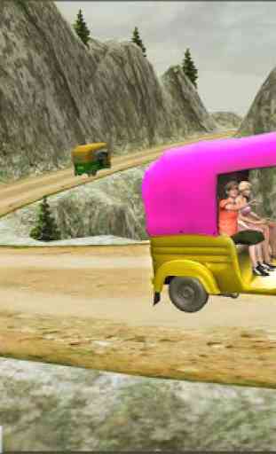 Mountain Auto Tuk Tuk Rickshaw : New Games 2020 1