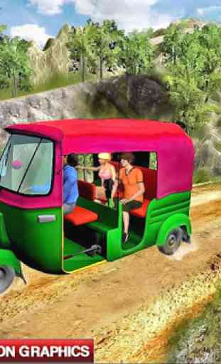 Mountain Auto Tuk Tuk Rickshaw : New Games 2020 2