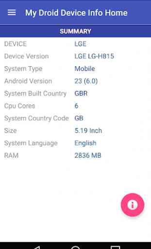 My Device Info (Droid) 2