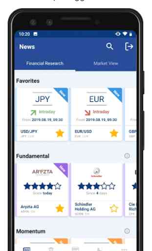 myCornèr - Cornèr Bank mobile 2
