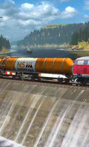 Oil Train Driving Games: Train Sim Games 1